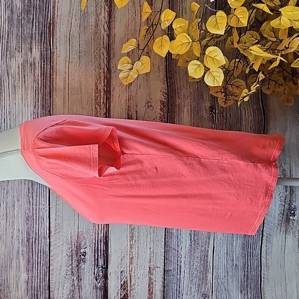 CABLE & GAUGE CORAL SHORT SLEEVE PULLOVER TEE T-SHIRT - Picture 6 of 10